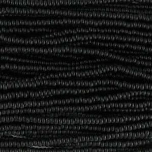 G7X-9001 11/0 Seed - Black Opaque Matte