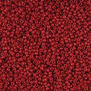G8-014 15/0 Seed - Dark Red Opaque
