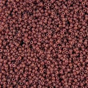 G8-092 15/0 Seed - Dark Rose Beige Opaque