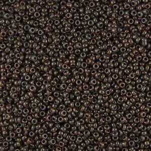 G8-098 15/0 Seed - Dark Brown Opaque