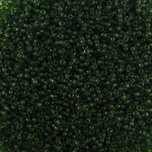 G8-147 15/0 Seed - Olive Green Transparent