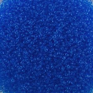G8-164 15/0 Seed - Blue Transparent