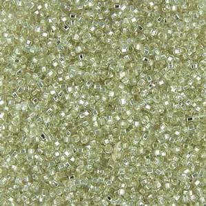 G8-209 15/0 Seed - Crystal Silverlined