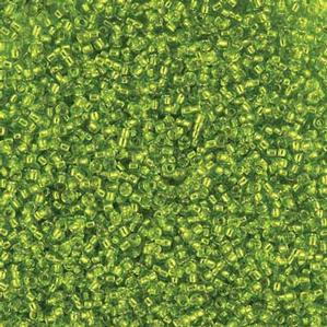 G8-243 15/0 Seed - Light Green Silverlined