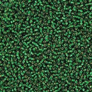 G8-245 15/0 Seed - Green Silverlined