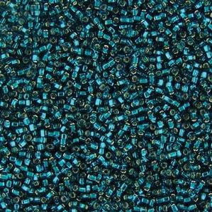 G8-258 15/0 Seed - Teal Silverlined
