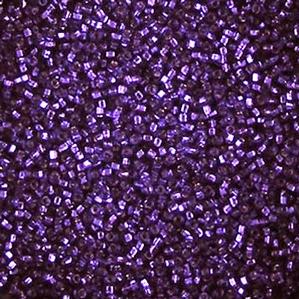 G8-289 15/0 Seed - Dark Lavender Silverlined