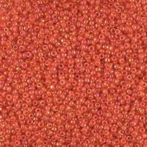 G8-323 15/0 Seed - Orange Opaque Iris