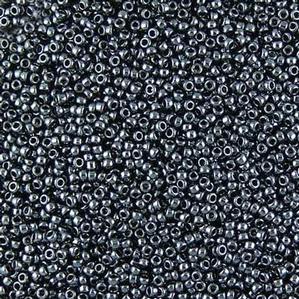 G8-402 15/0 Seed - Gunmetal