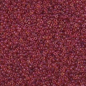 G8-517 15/0 Seed - Red Colorlined