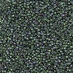 G8-649 15/0 Seed - Dark Green Luster