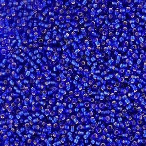 G8-9265 15/0 Seed - Semi-Matte Blue Silverlined