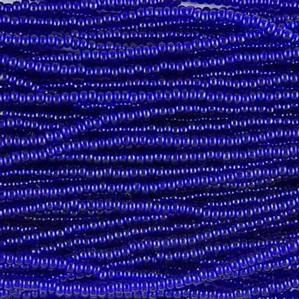 G9-168 13/0 Seed - Cobalt Transparent