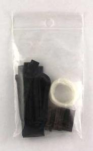 K22-001 - Black Leather 2 Strand Choker Kit