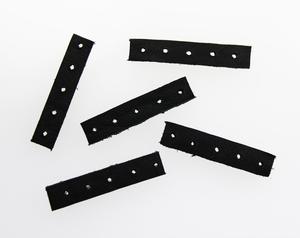 K26-001 - Black Leather 5 Strand