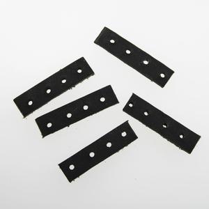 K27-001 - Black Leather 4 Strand