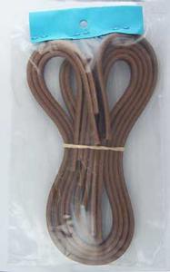 K41-095 Horn Breastplate Kit - Brown Leather