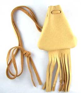 L20 Buckskin Bags with Fringe