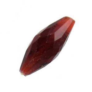 RFO-21 Russian Faceted Ovals - Red