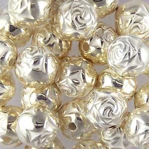 S1-14 9mm Rose Silver Plated