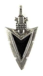S1-145-001 Arrowhead w/Black Inlay