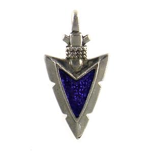 S1-145-189 Arrowhead w/ Purple Inlay