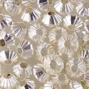 S1-28 5mm Silver Plated Hogan