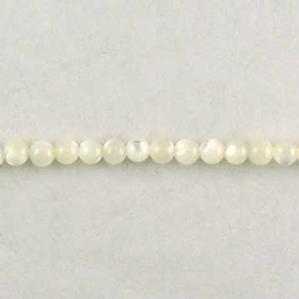 S49 3mm Mother of Pearl Rounds