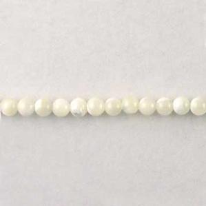 S50 4mm Mother of Pearl Rounds