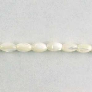 S62 4mm x 6mm Mother of Pearl Ovals
