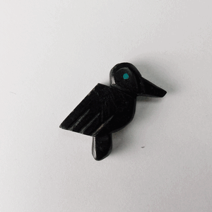 ST26-1 Stone Hummingbirds - Jet