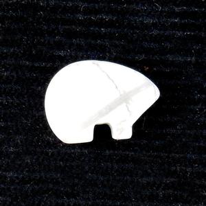 ST30-25 Stone Zuni Bear - White Howlite