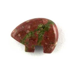 ST30-31 Stone Zuni Bear - Unikite