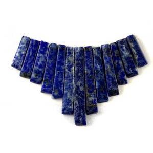 ST40-13 - Stone Fans - Synthetic Lapis