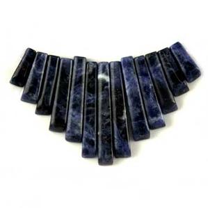 ST40-23 - Stone Fans - Sodalite
