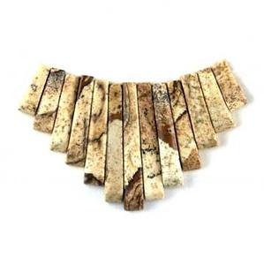 ST40-27 - Stone Fans - Picture Jasper