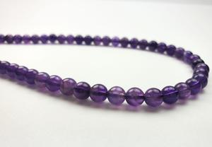 ST65X-11 6mm Round Stone - Amethyst
