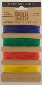 T17-3 10lb Topaz Shades Hemp Cord