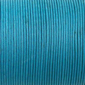 T19-057 Turquoise Cotton Wax Cord
