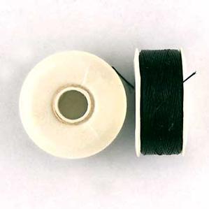 T1B-OO Bobbin Very Fine  Black Beading Thread