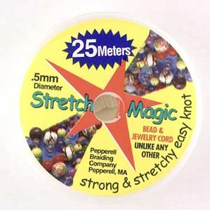 TSC-10 .7mm Black Stretch Magic Cord