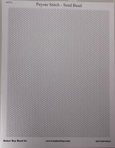 BK700-3 Payote Stich-Seed Bead Graph Paper