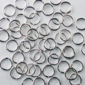 C45 - 5.5mm Sterling Silver Round Open 