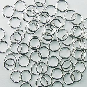 C46 6mm Sterling Silver Round Closed