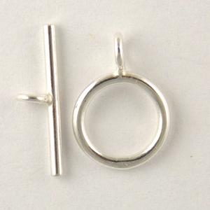 C57 Large Sterling Silver Toggle Clasp