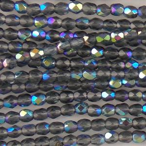 G104-367 3mm Faceted Montana Blue Iris