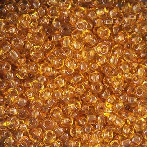 G11-194 8/0 Seed - Amber Transparent