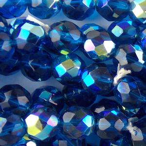 G110-357 8mm Faceted Capri AB