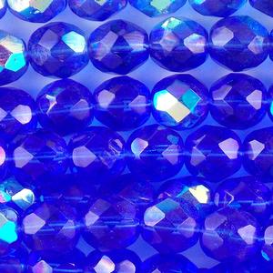 G110-365 8mm Faceted Sapphire AB