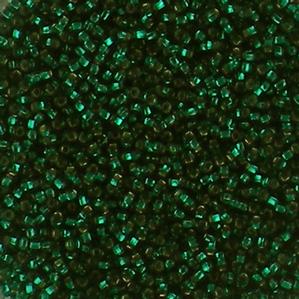 G12-258 10/0 Seed Bead - Teal Silverlined